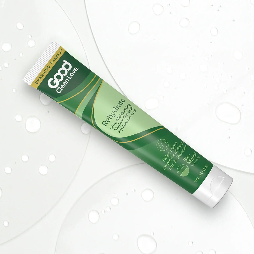 Good Clean Love® Love Rehydrate Vaginal Gel | Hyaluronic Acid | pH-Balanced 2 fl. oz.
