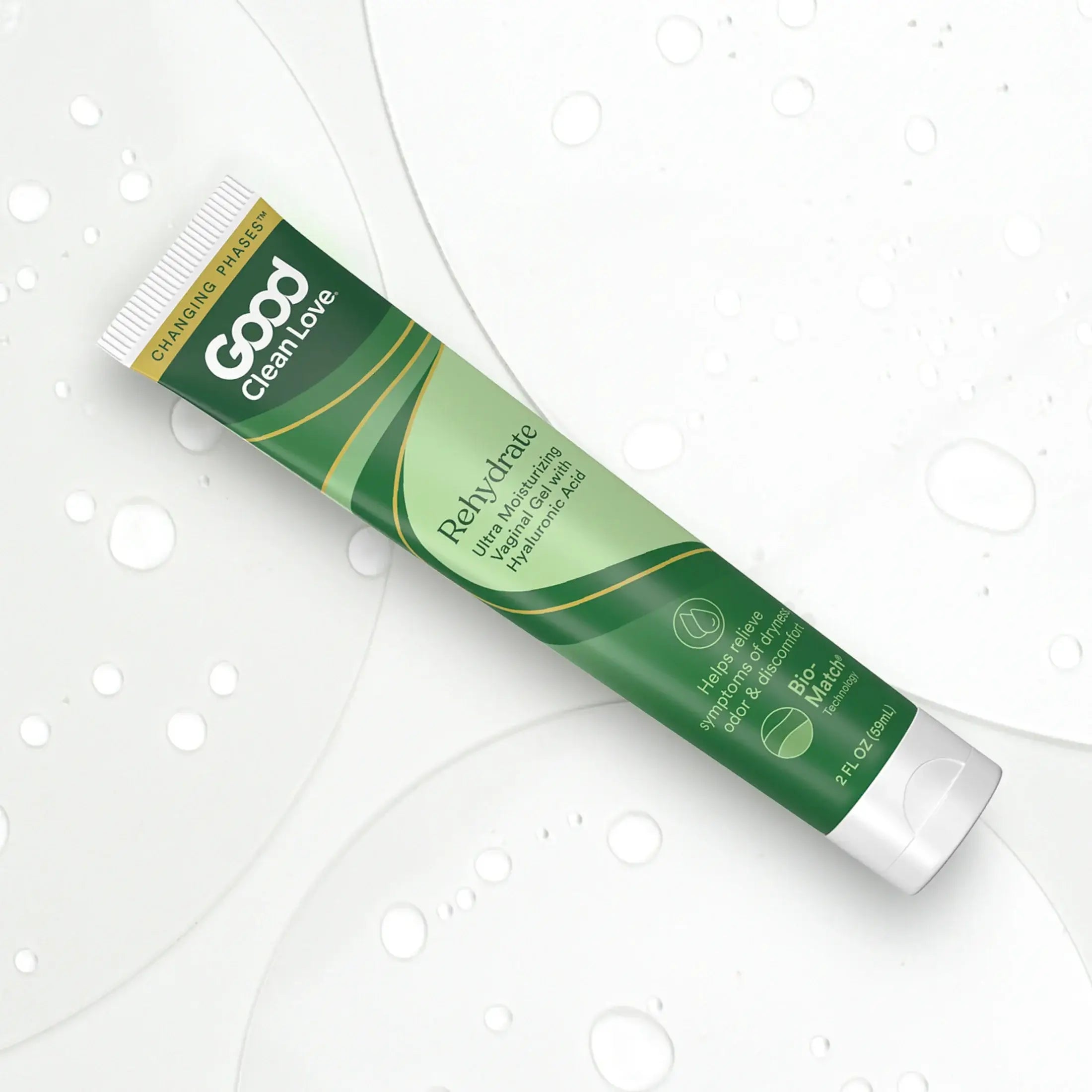 Good Clean Love® Love Rehydrate Vaginal Gel | Hyaluronic Acid | pH-Balanced 2 fl. oz.