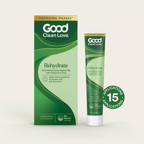 Good Clean Love® Love Rehydrate Vaginal Gel | Hyaluronic Acid | pH-Balanced 2 fl. oz.
