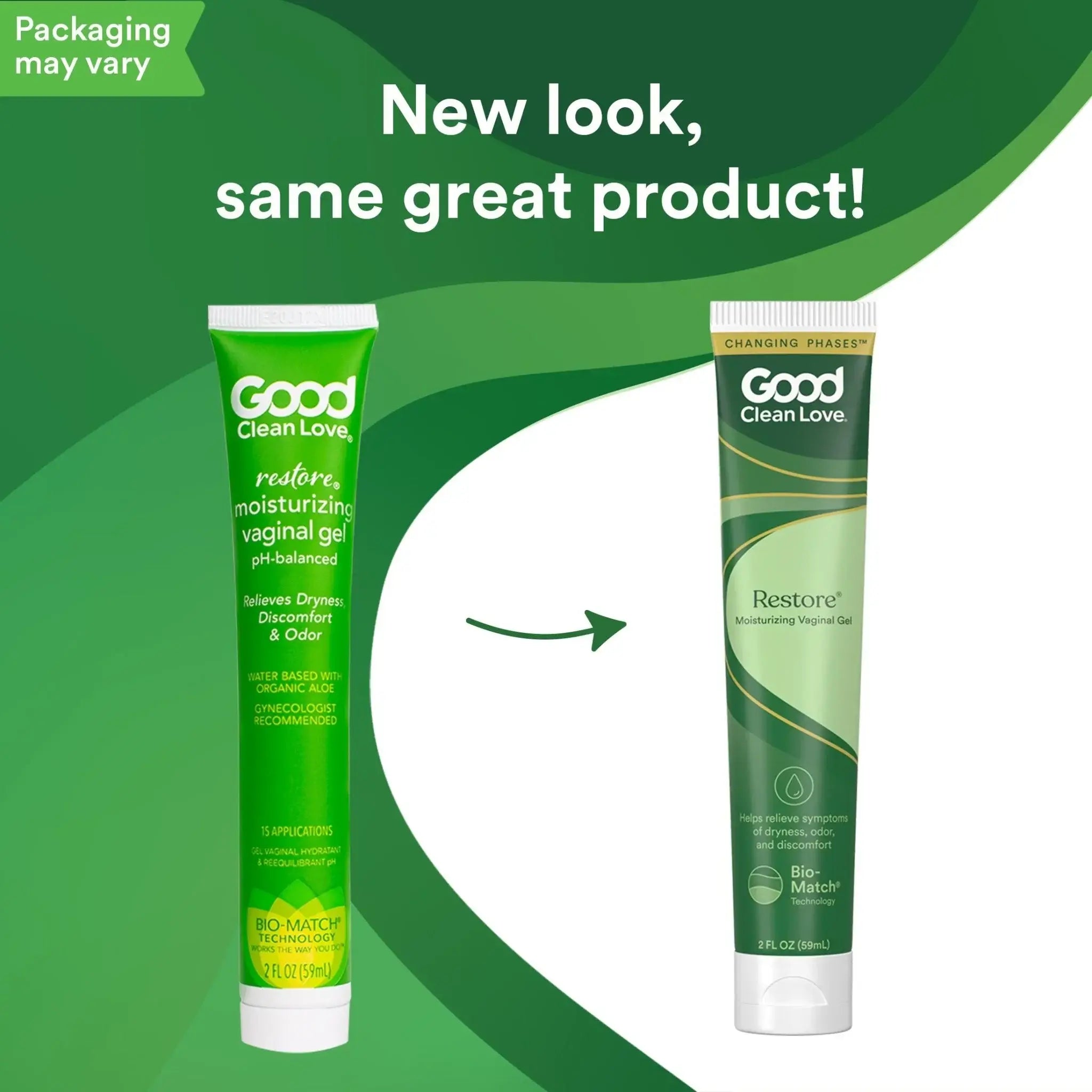 Good Clean Love® Love Restore pH-Balanced Vaginal Moisturizing Gel 2 fl. oz.