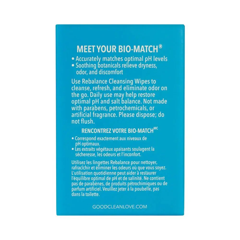 Good Clean Love® Rebalance Cleansing Wipes 12 - Pack - Rolik®