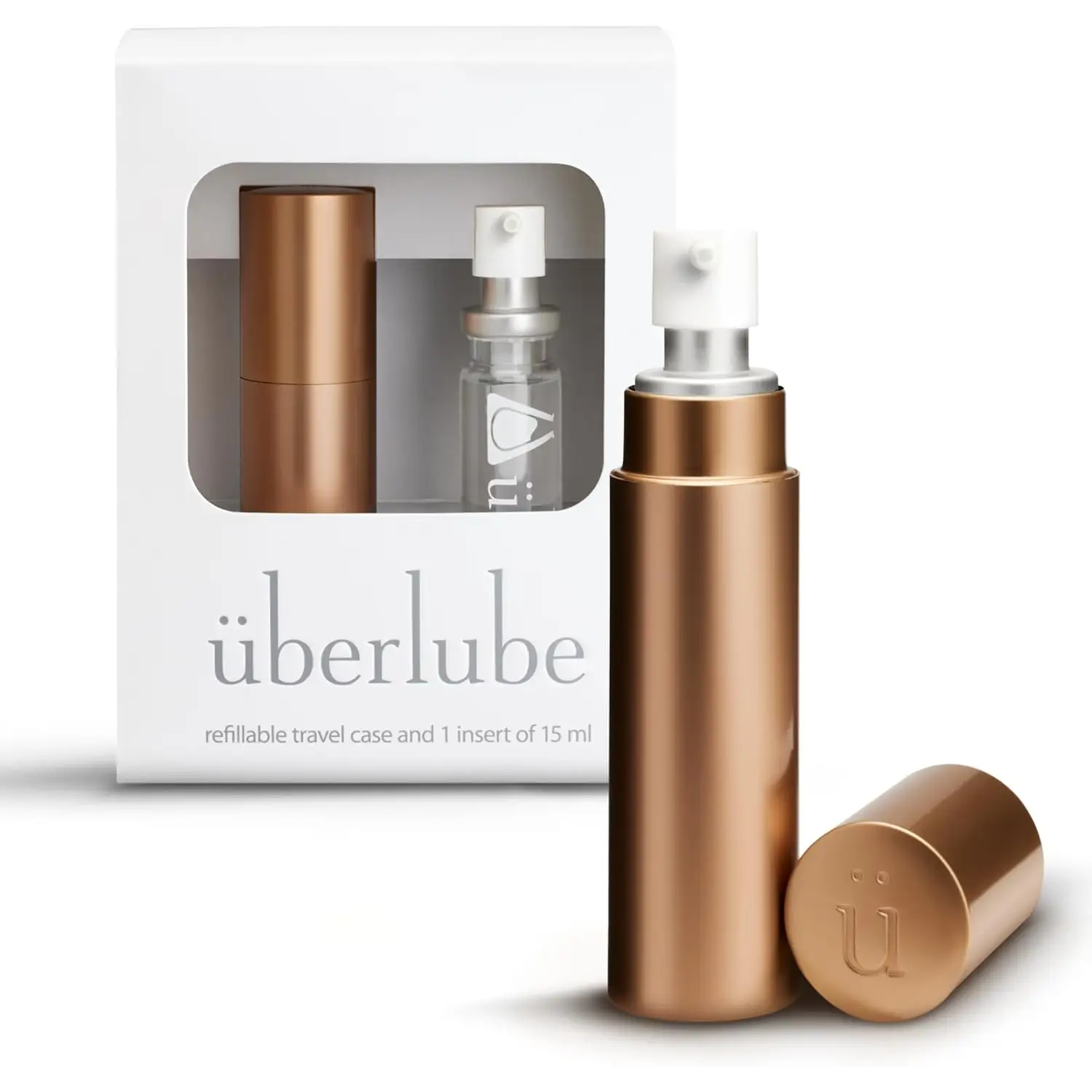 Gold Good-to-Go Traveler Silicone-Based Lubricant 2-Pack