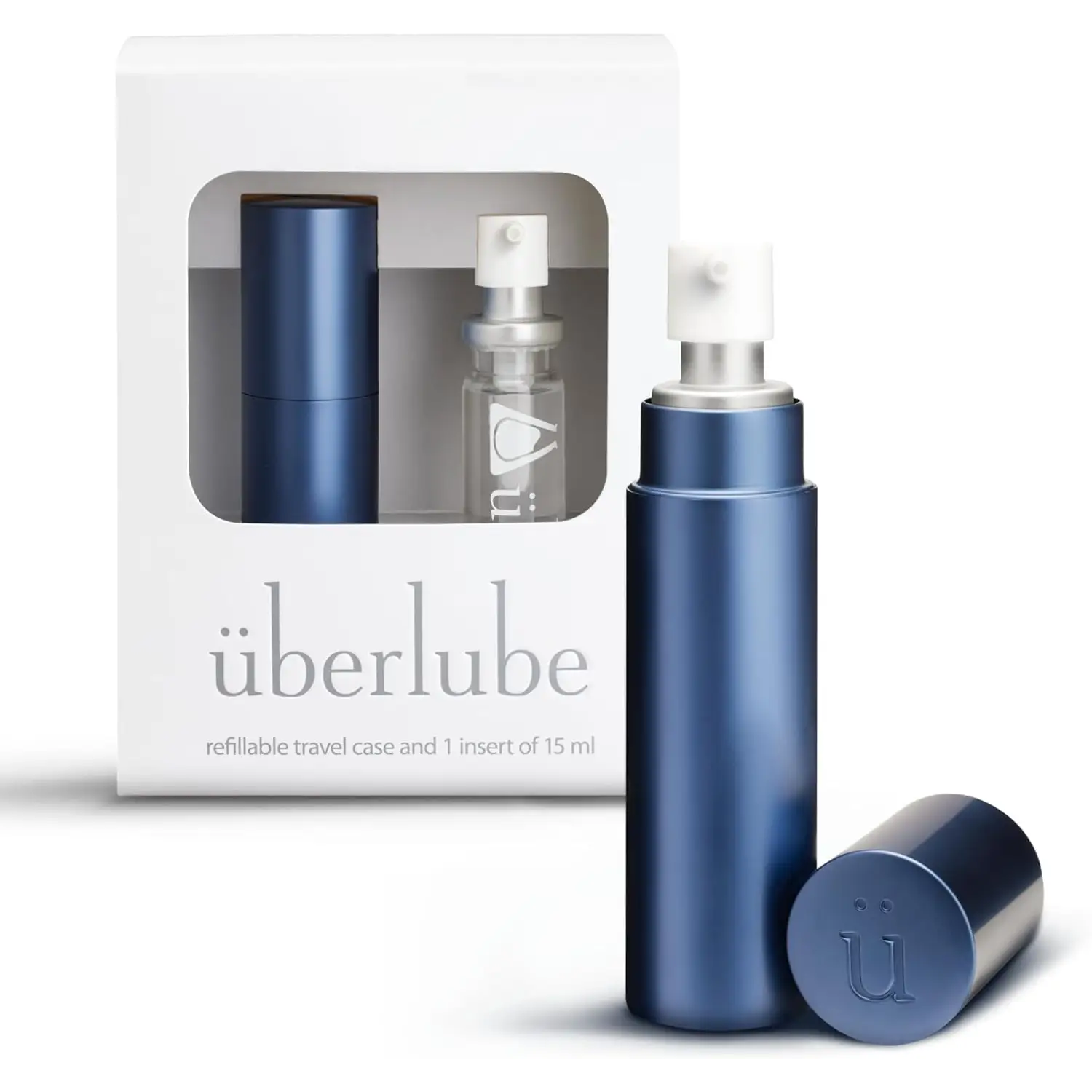 Navy Good-to-Go Traveler Silicone-Based Lubricant 2-Pack