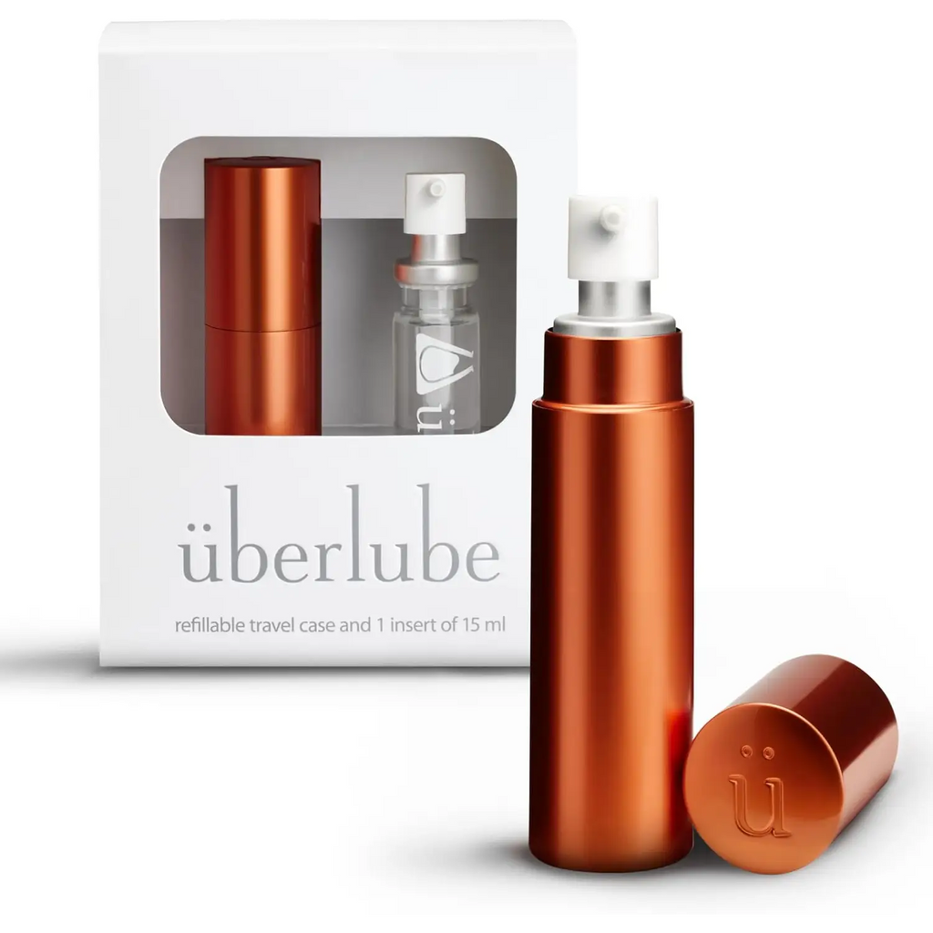 Orange Good-to-Go Traveler Silicone-Based Lubricant 2-Pack