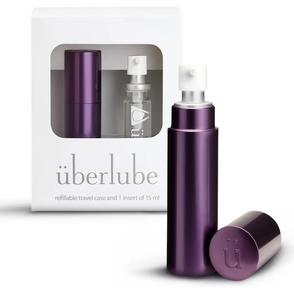 Purple Good-to-Go Traveler Silicone-Based Lubricant 2-Pack