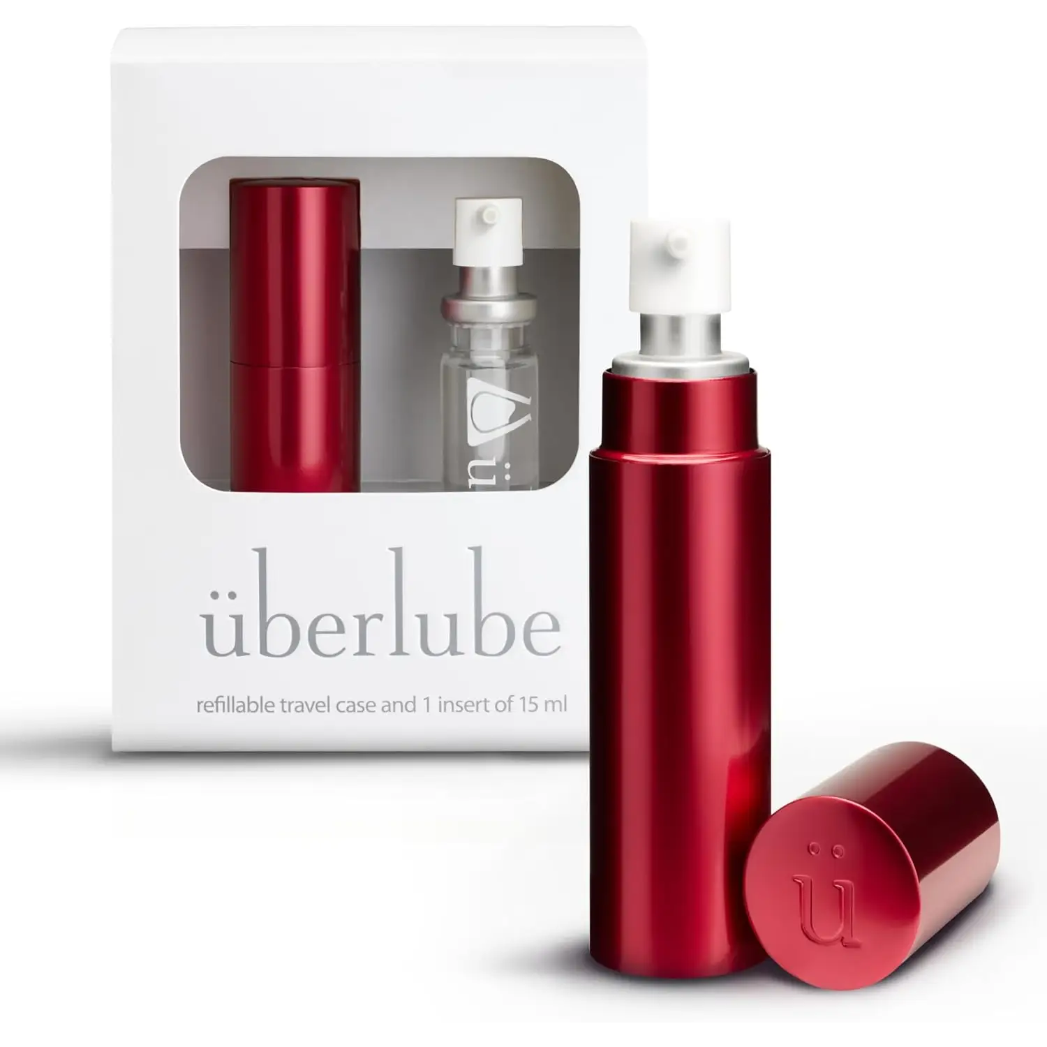 Red Good-to-Go Traveler Silicone-Based Lubricant 2-Pack