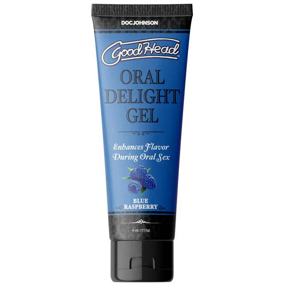 Doc Johnson® Good Head Oral Delight Gels Blue Raspberry - Rolik®