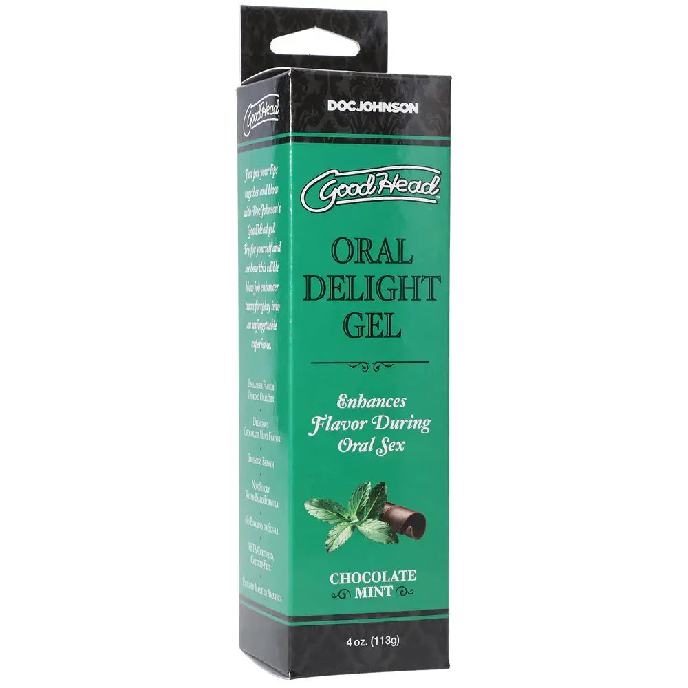 Doc Johnson® Good Head Oral Delight Gels Chocolate Mint - Rolik®