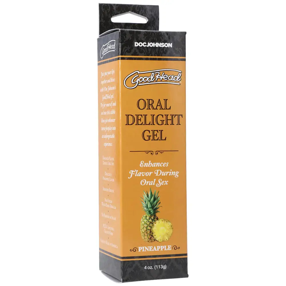 Doc Johnson® Good Head Oral Delight Gels Pineapple - Rolik®