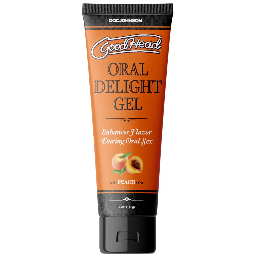 Doc Johnson® Good Head Oral Delight Gels Peach - Rolik®