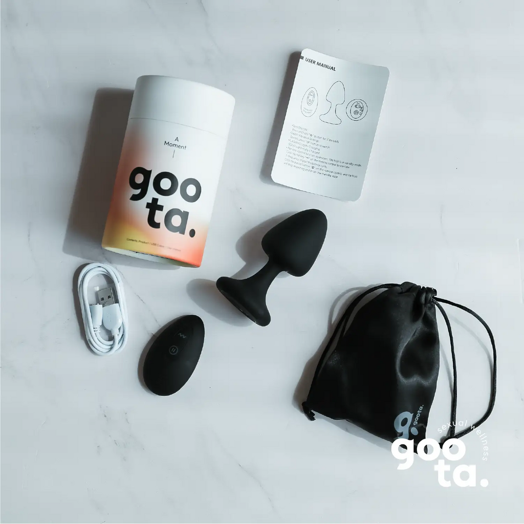 Goota Boutique Pulse Remote Anal Plug