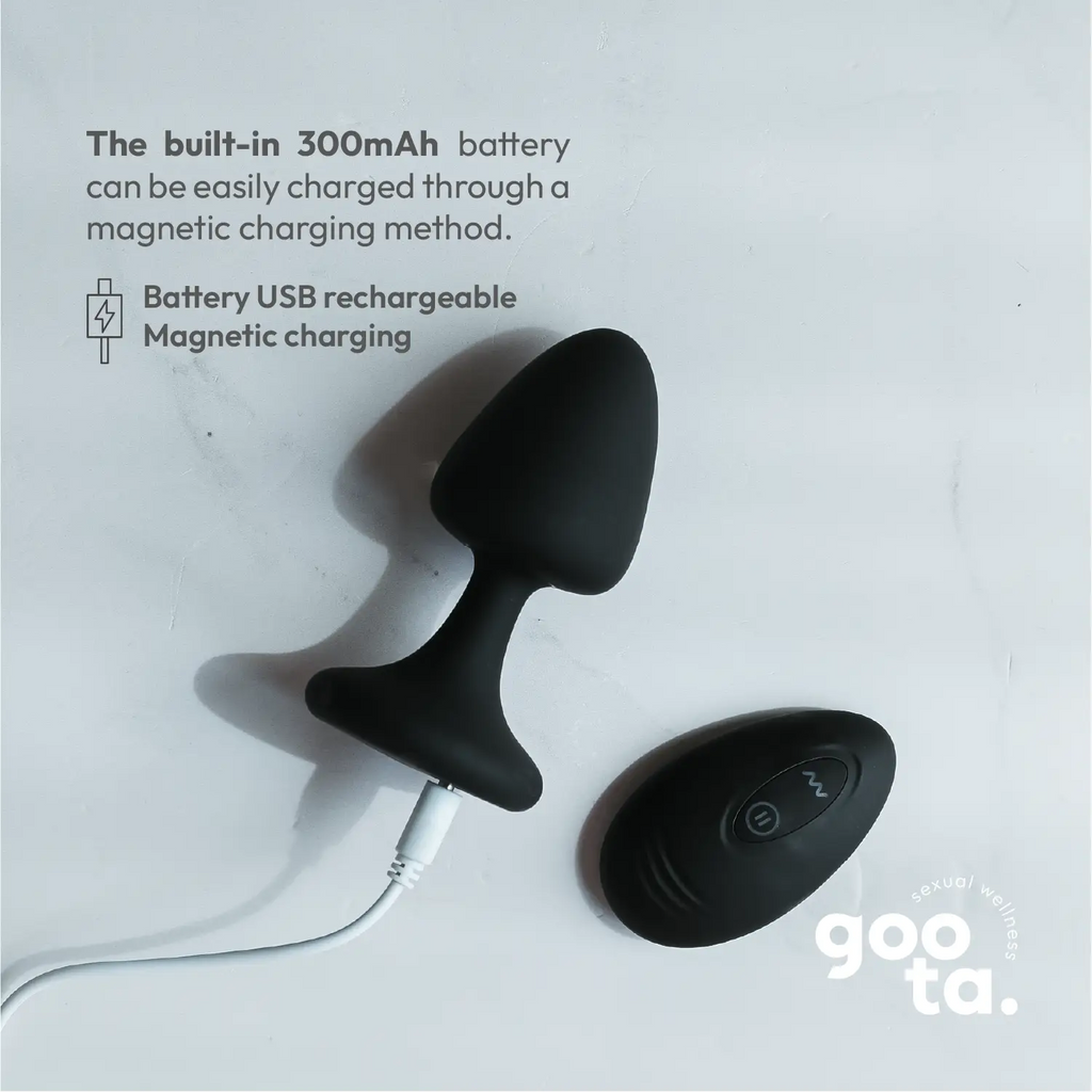 Goota Boutique Pulse Remote Anal Plug