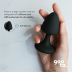 Goota Boutique Pulse Remote Anal Plug