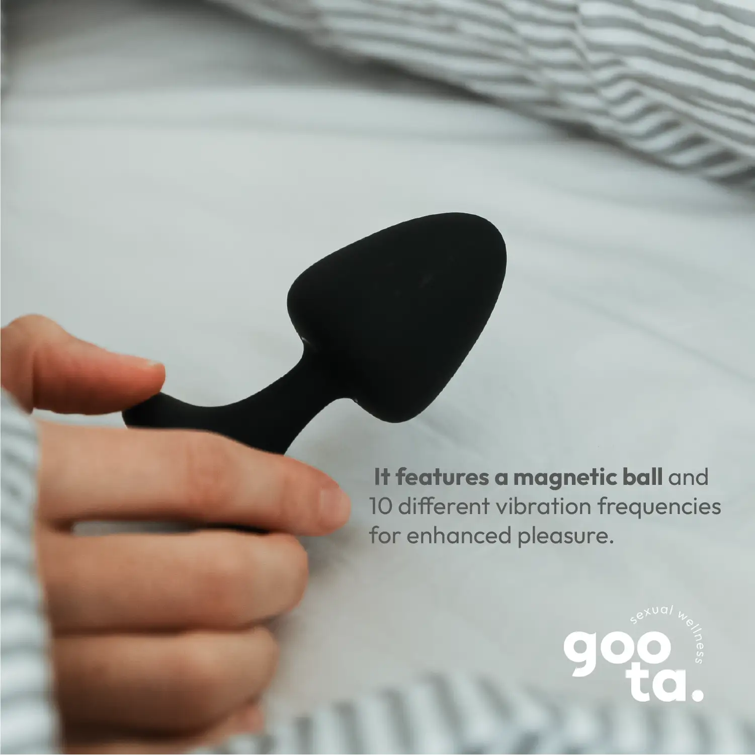 Goota Boutique Pulse Remote Anal Plug