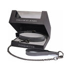 Gunmetal Glam Pleasure Collar & Leash