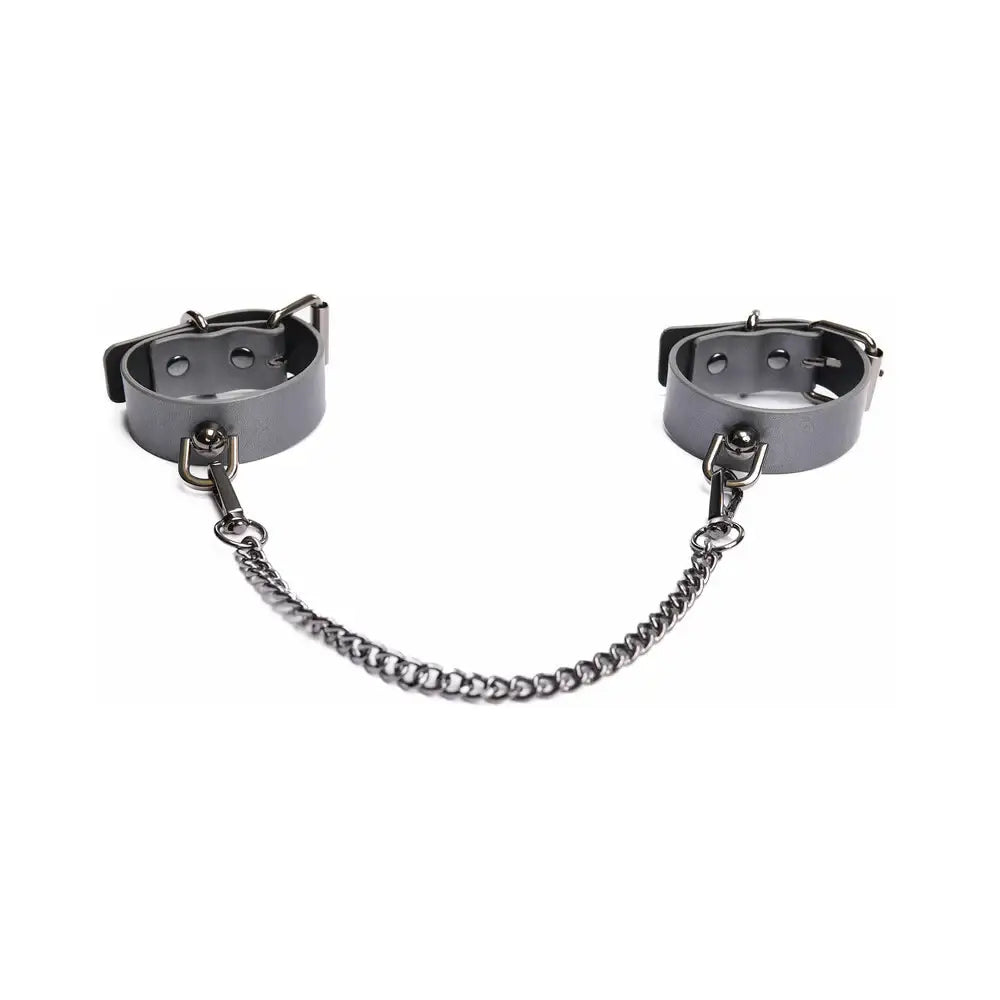 Gunmetal Glam Pleasure Cuffs