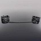 Gunmetal Glam Pleasure Cuffs