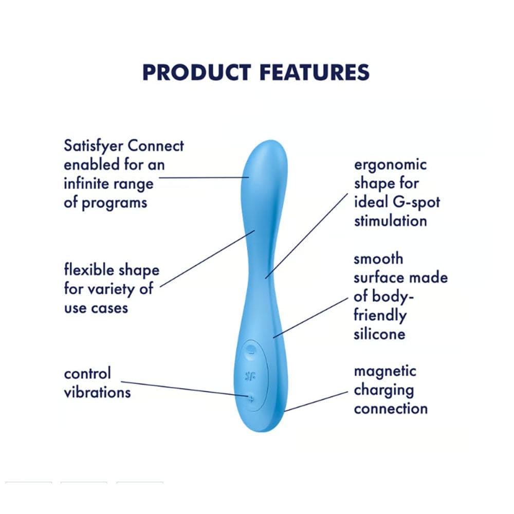 Satisfyer G-Spot Flex 4+ Smart Vibrator - Rolik®