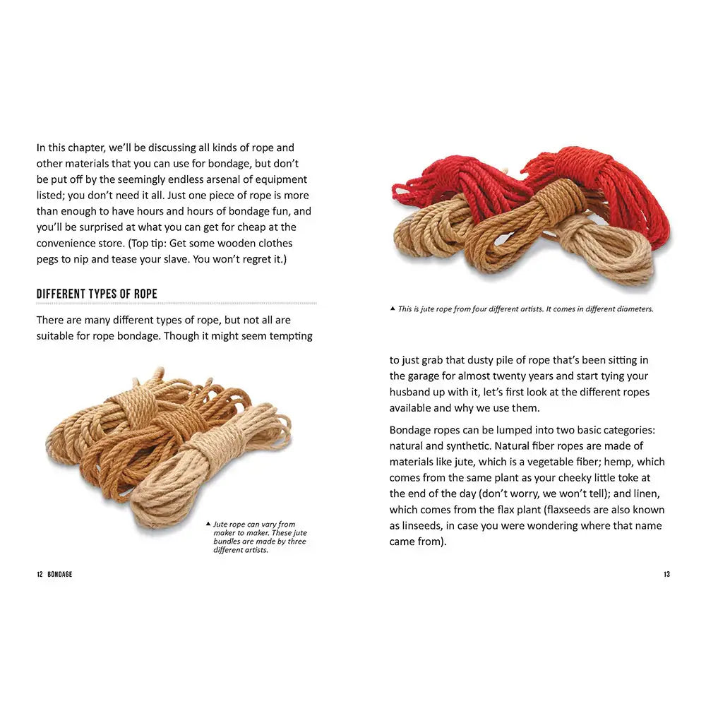 Bondage Mini Book - Books