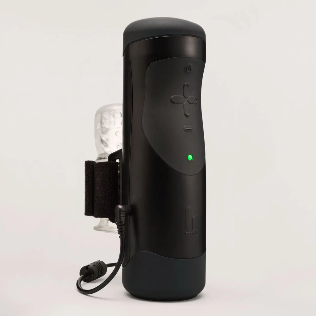 The Handy Interactive Stroker - Black - Masturbator