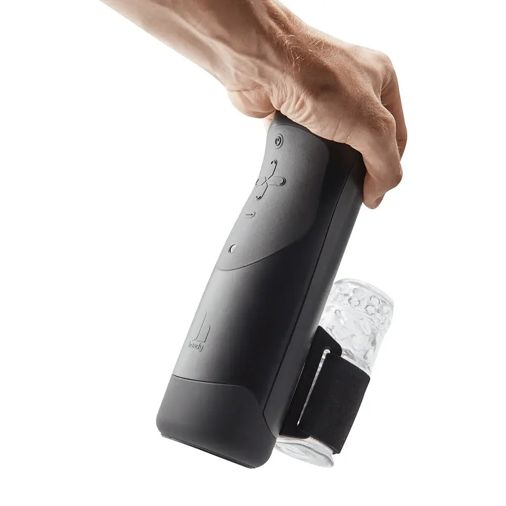 The Handy Interactive Stroker - Black - Masturbator
