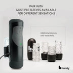The Handy Interactive Stroker - Black - Masturbator