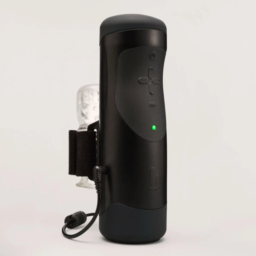 The Handy Interactive Stroker - Black - Masturbator
