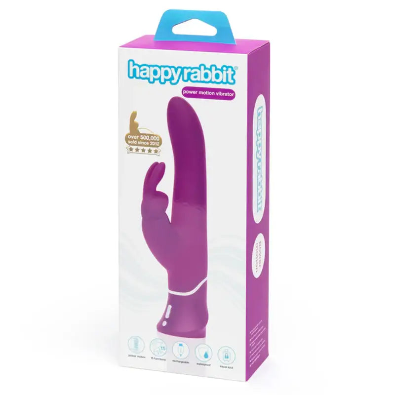 Happy Rabbit® Curve Purple Power Motion Rabbit Vibrator