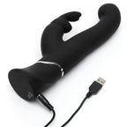 Happy Rabbit® G - Spot Stroker Rabbit Vibrator - Black