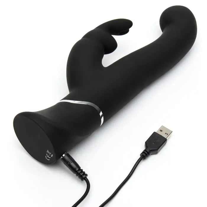 Happy Rabbit® G - Spot Stroker Rabbit Vibrator - Black