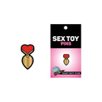 Heart Butt Plug Enamel Pin - Rolik®