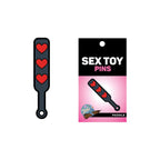 Heart Paddle Enamel Pin - Rolik®