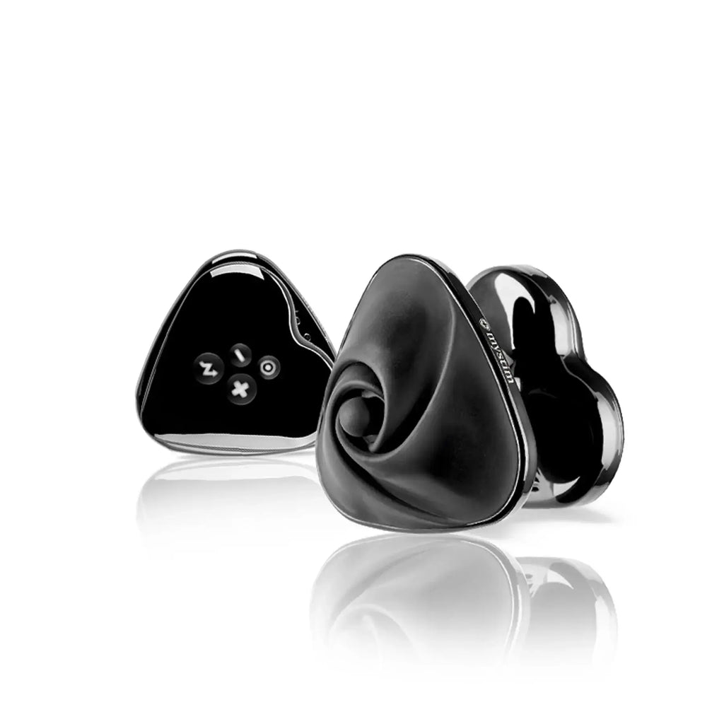 Heart’s Desire eStim Lay On Vibrator Black