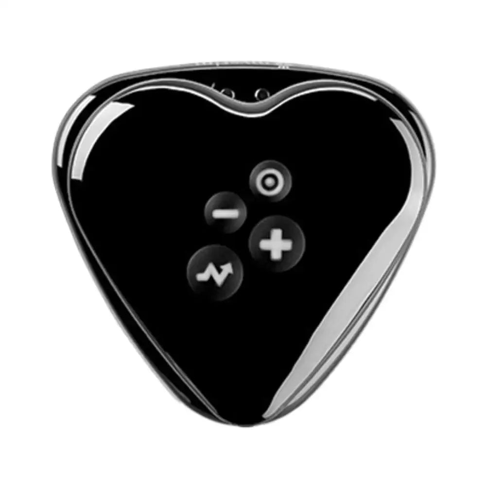 Heart’s Desire eStim Lay On Vibrator Black