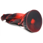 Hell Kiss Twisted Tongues Silicone Dildo - Rolik®