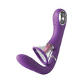 Her Ultimate Pleasure Pro Vibrator for G-Spot Stimulation and Incredible Oral Sex - Purple