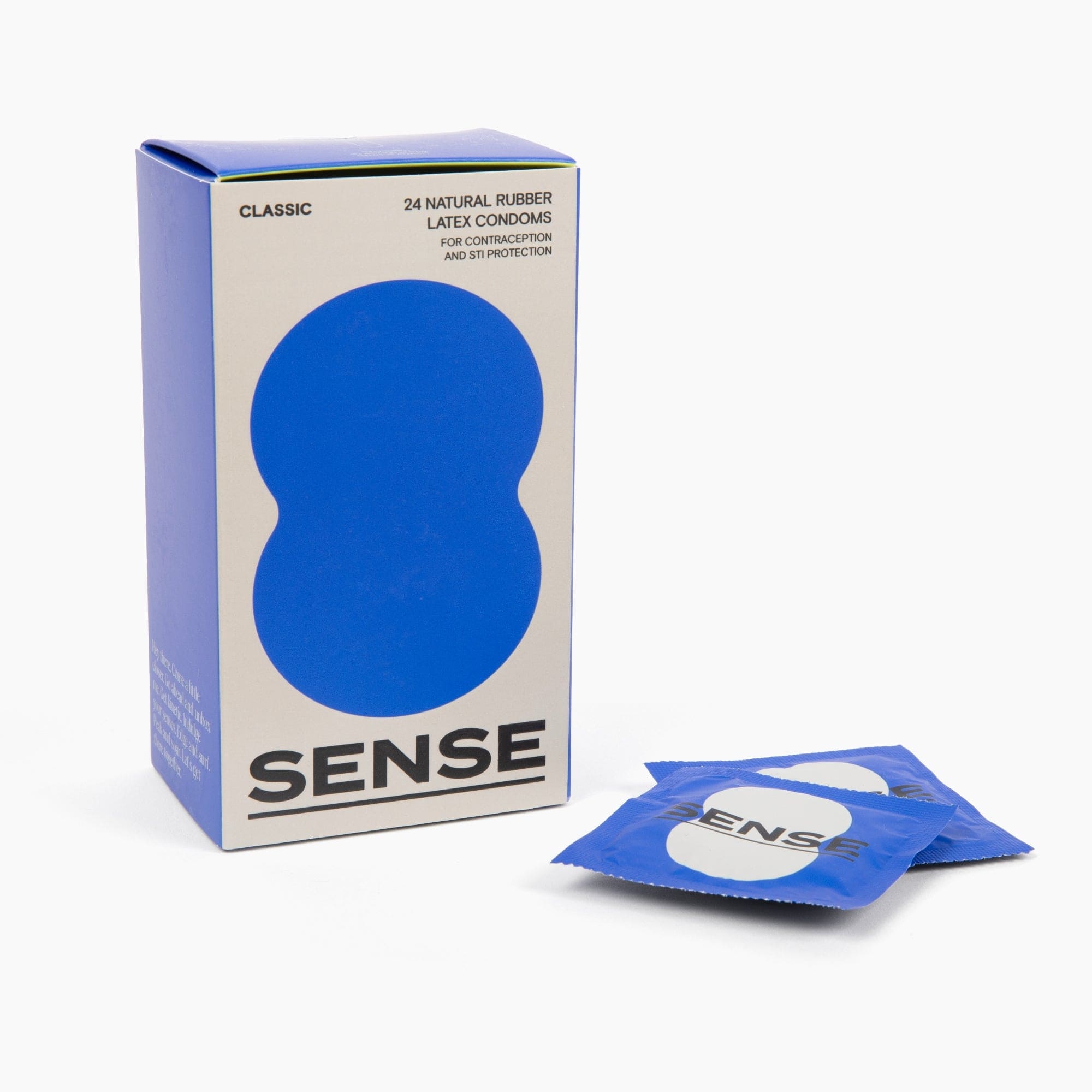 Sense Classic Latex Condoms 24-Pack - Rolik®