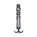 Silver Hidden Treasure Ribbed Metal Vibrator