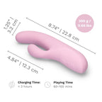 Pink Hither Rocking Rabbit Vibrator