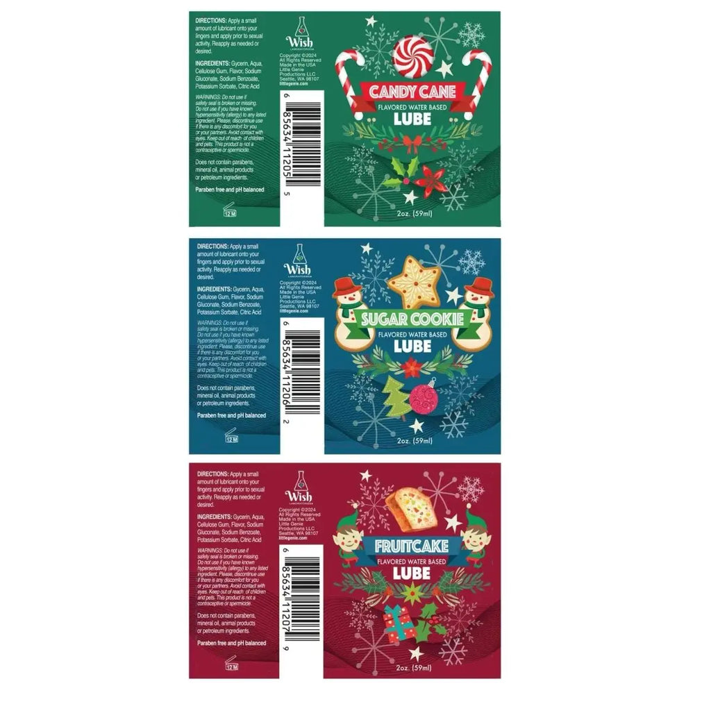 Holiday Flavors Water - Based Lubricant - Rolik®