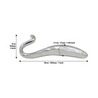 Hollow Stainless Steel Curved Wand