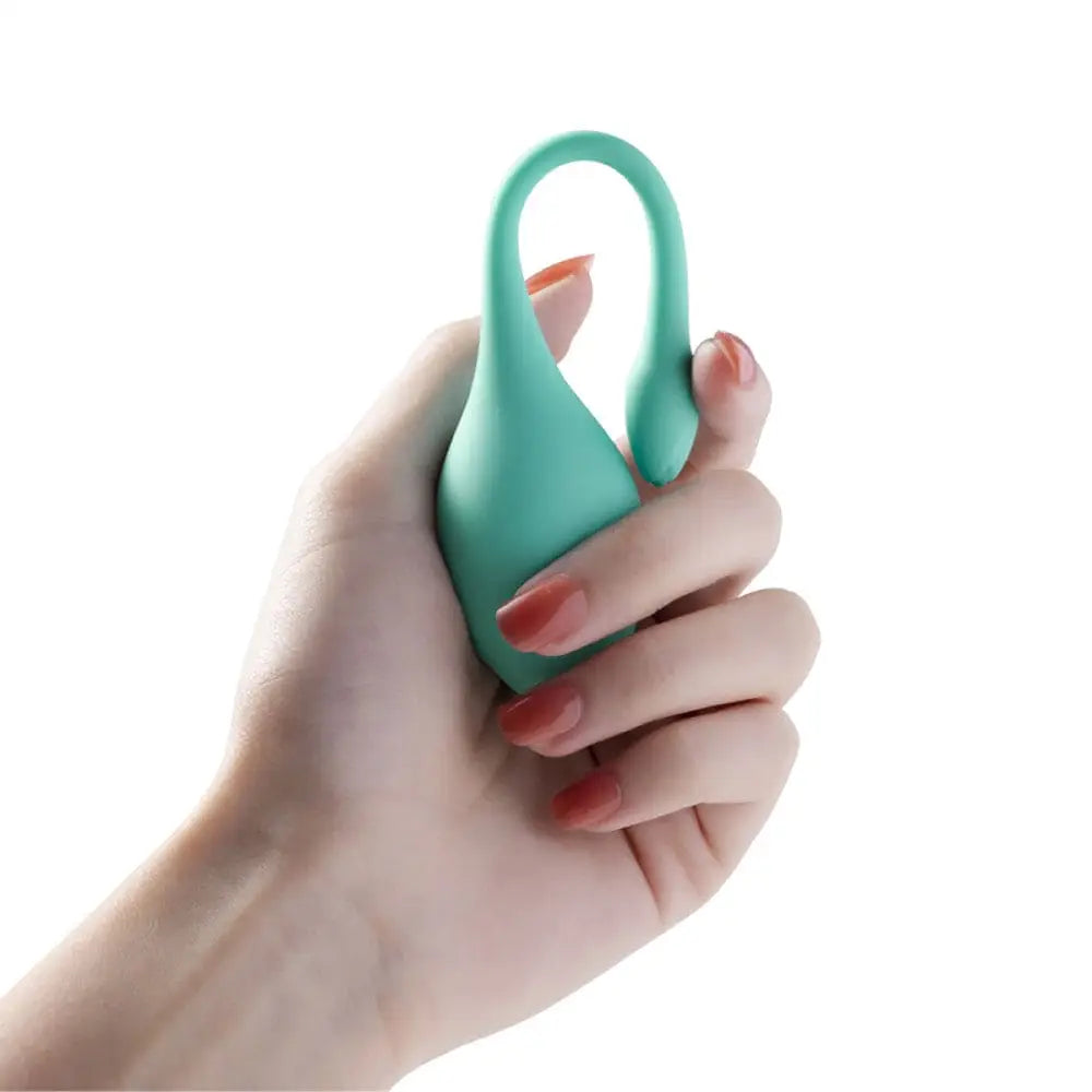 Honey Play Box Bluebell Floral Weighted Kegel Ball 3 - Piece Set - Rolik®