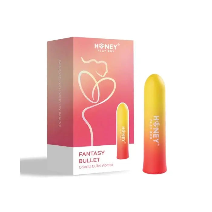 Honey Play Box Fantasy Color Gradient Bullet Vibrator Yellow - Rolik®