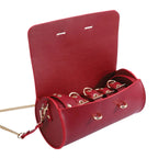 Federico Luxurious Leather Restraint Kit - Red - Restraints