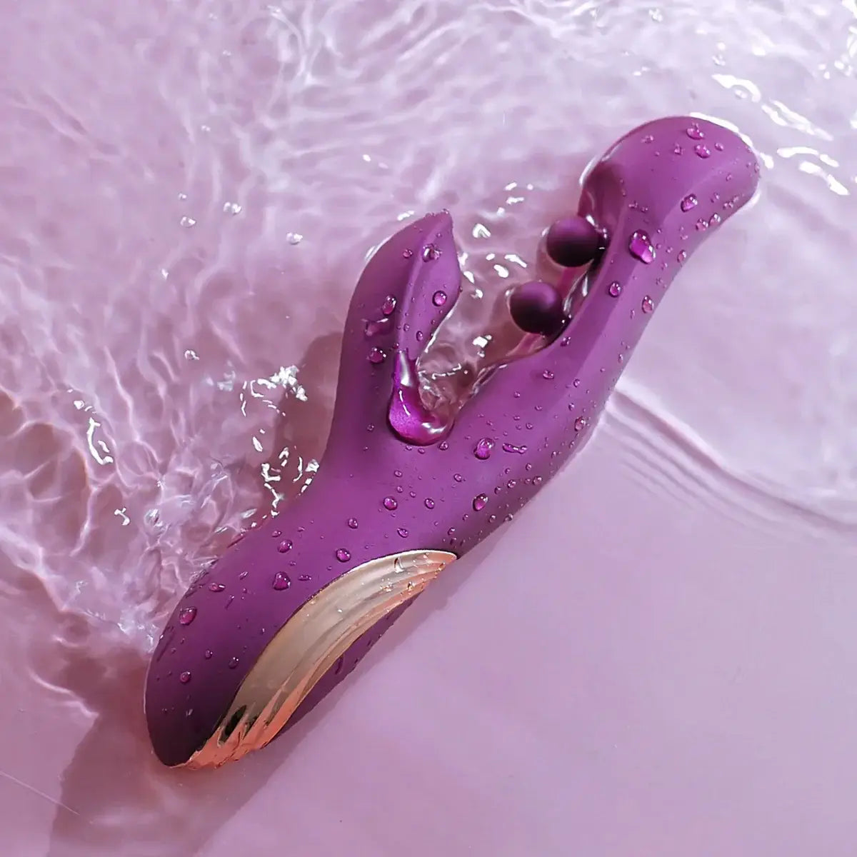 Honey Play Box Gem Wiggling Twin Balls App-Enabled Rabbit Vibrator - Rolik®