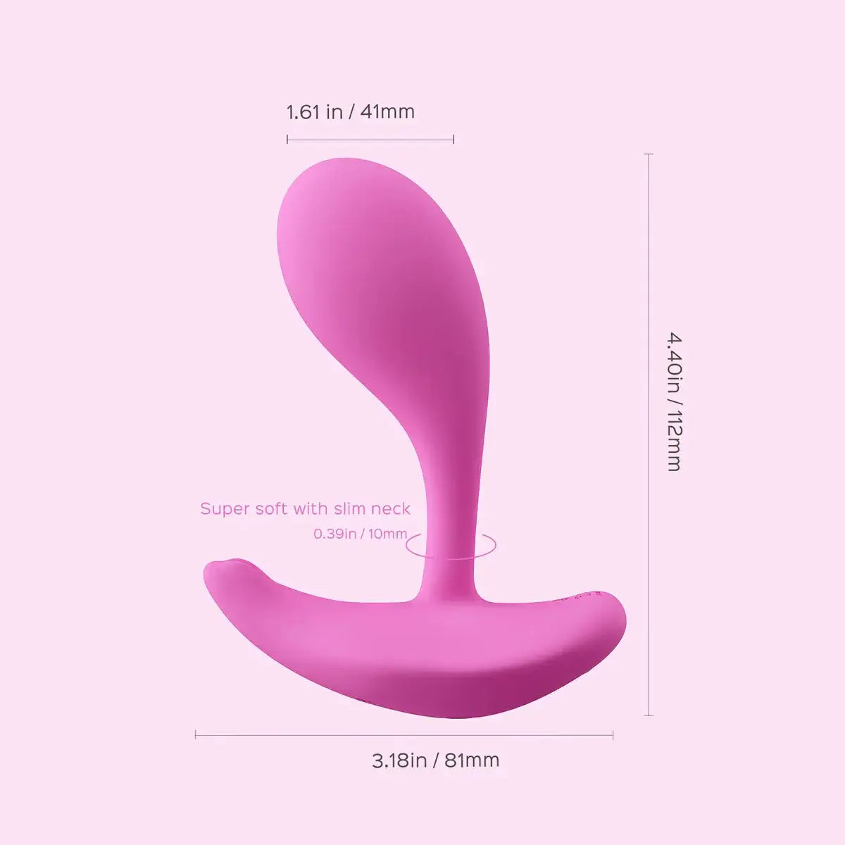 Oly 2 App-Enabled Wearable Pressure Sensing Vibrator
