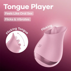 Honey Play Box Satisfyer Tongue Player – Licking Clitoral Vibrator Mauve