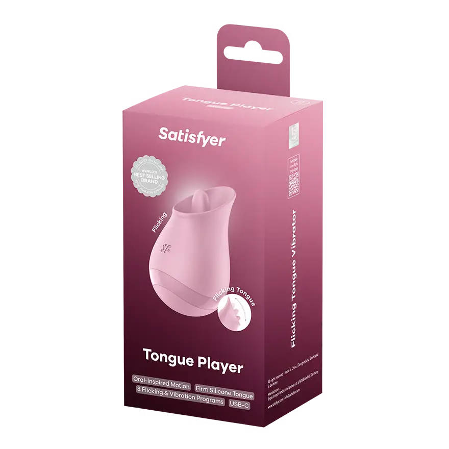 Honey Play Box Satisfyer Tongue Player – Licking Clitoral Vibrator Mauve