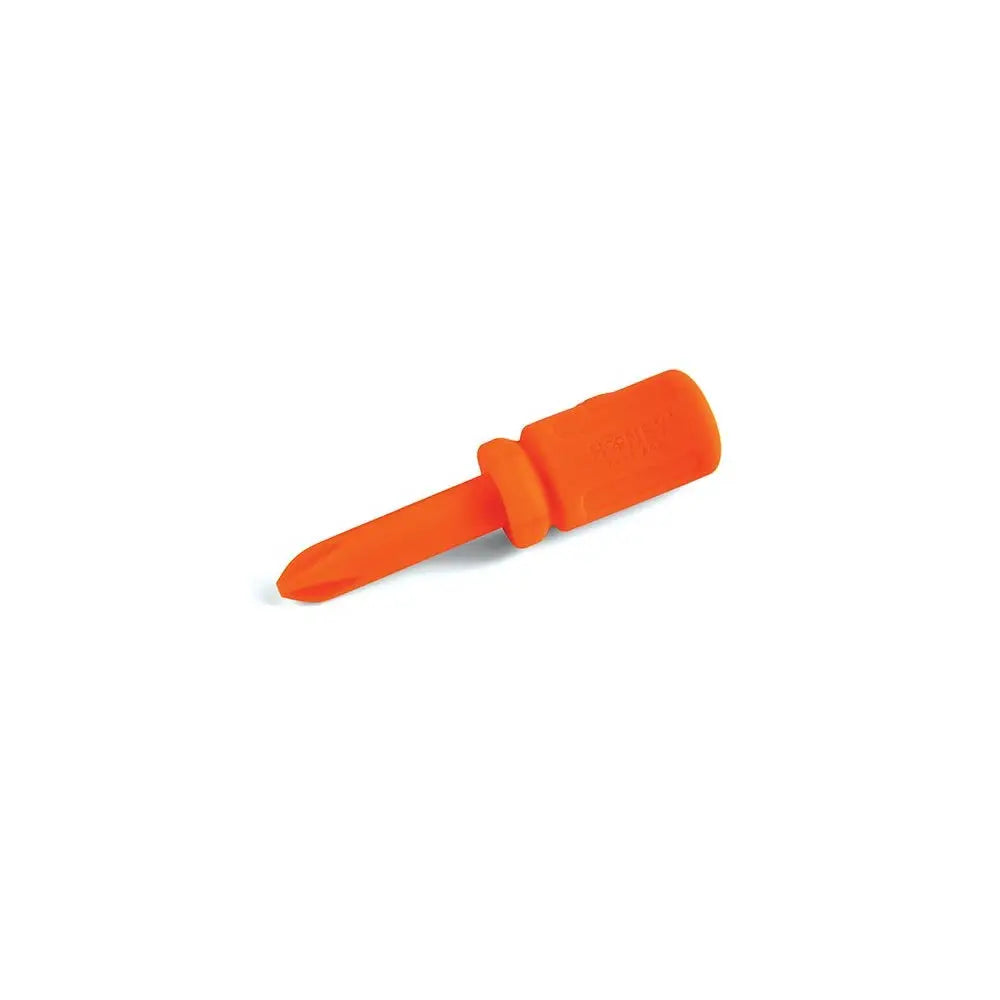 Honey Play Box Spike Screwdriver Vibrator - Compact Powerful Clitoral Stimulator Orange