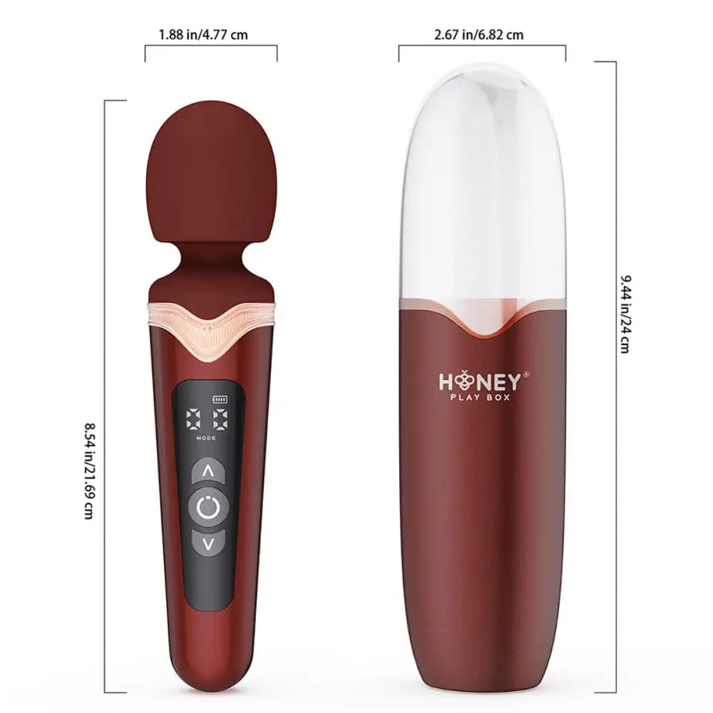 Honey Play Box Stormi Powerful Wand Massager With Charging Case - Rolik®